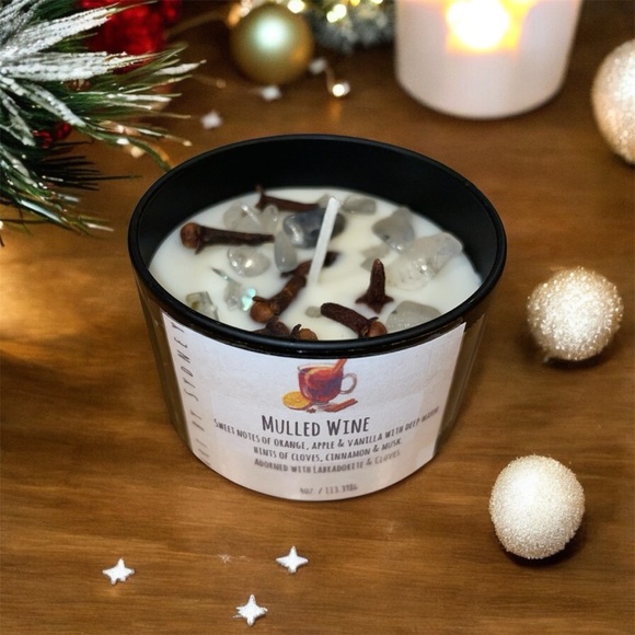 Hand Crafted Other - Mulled Wine 4oz Candle Hand Made